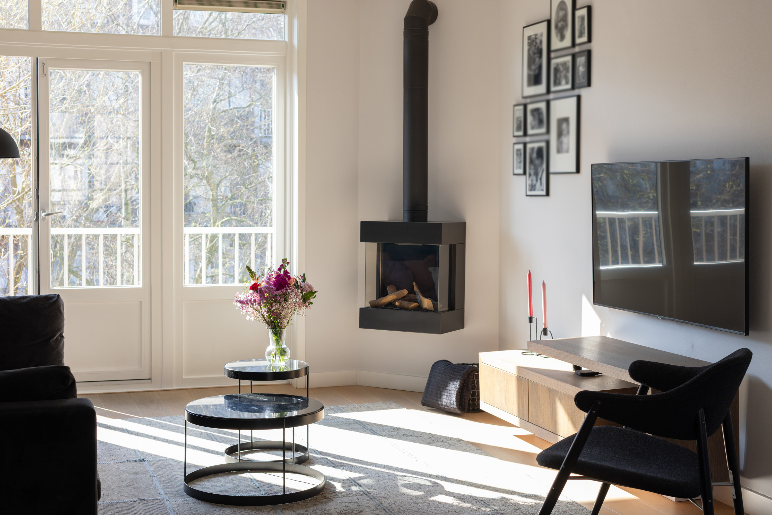 Woonkamer na renovatie